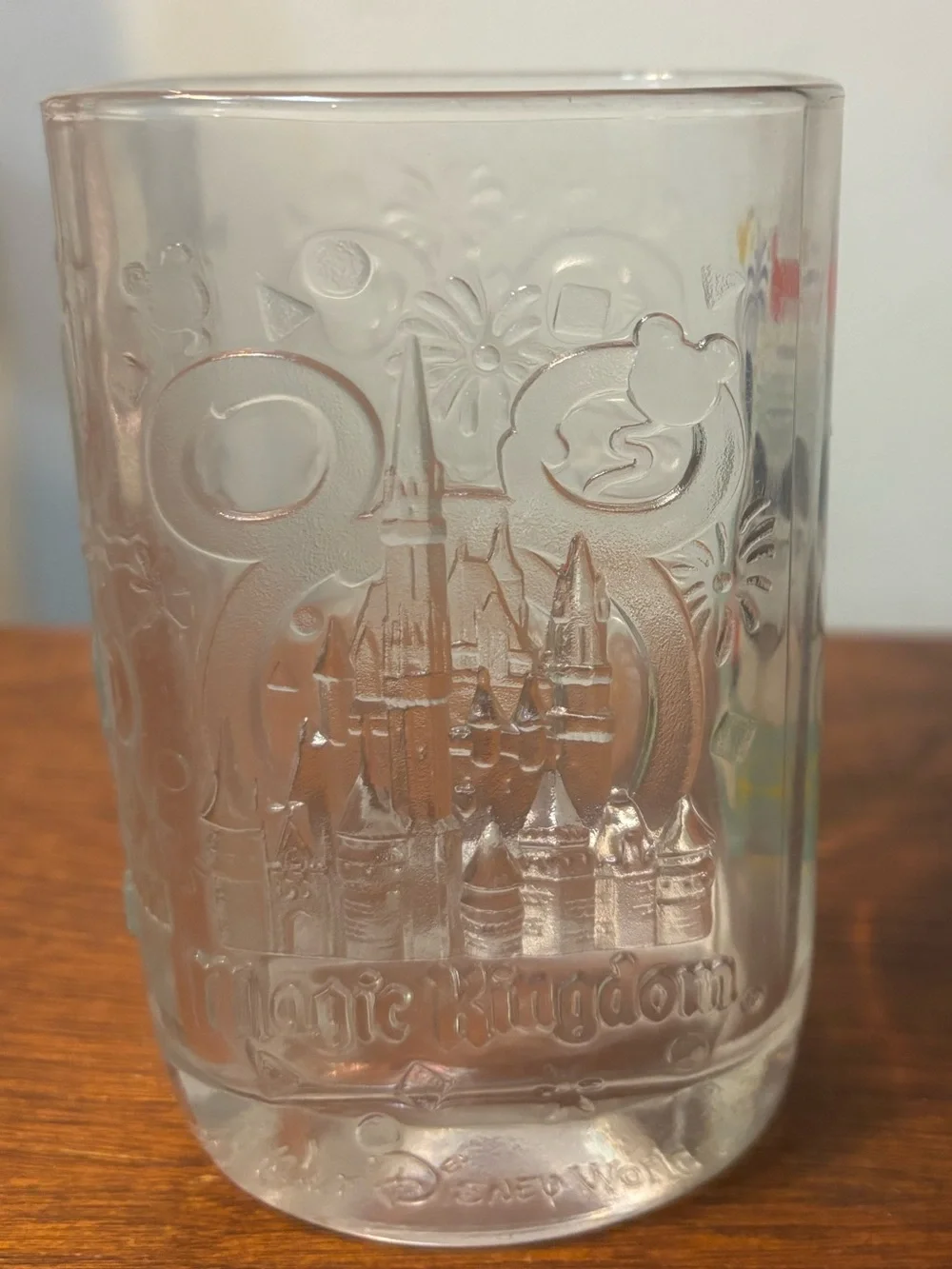 Vintage McDonalds 2000 Walt Disney World Celebration Glass Magic Kingdom MICKEY